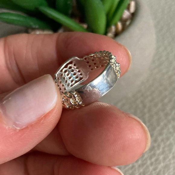 Sterling silver ring - Picture 4 of 12